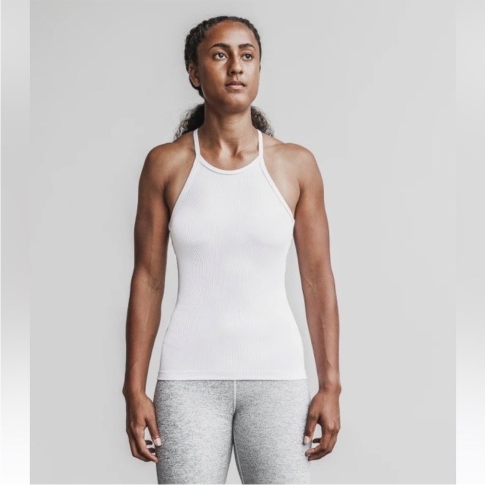 Nobull Ribbed Halter Tank - Picture 5 of 5